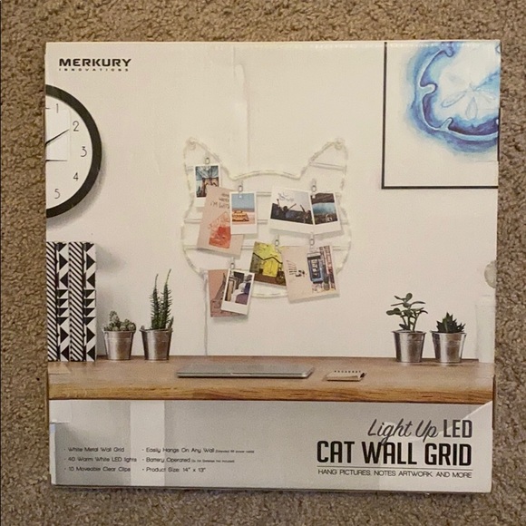 Hanging Cat light up Grid - Picture 2 of 2